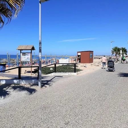 Abmar- Por-do-sol, Vista Mar, Remodelado, Wifi, 80mt Quarteira
